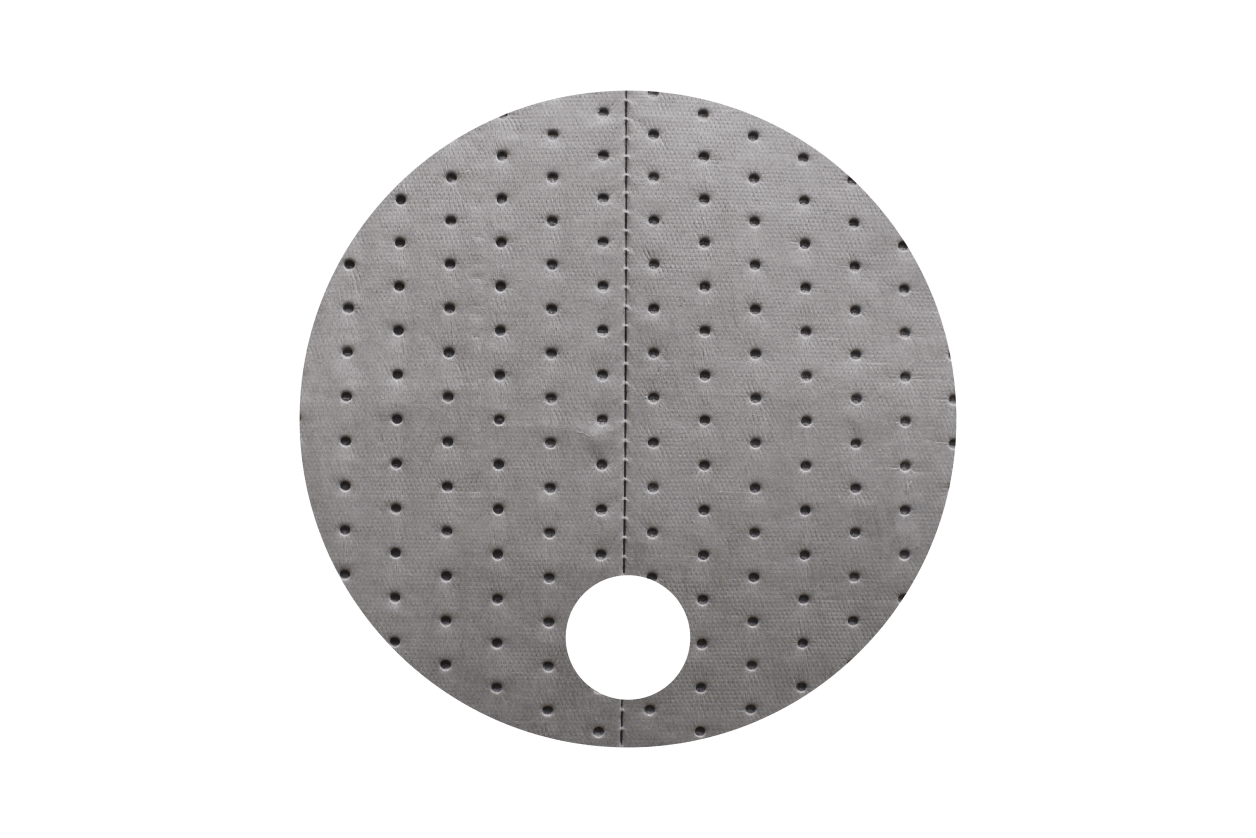 Absorbent Barrel Top Pad (Gray)
